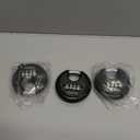 Outdoor Combo Lock for Storage Unit, Weatherproof Disc Lock for Sheds,Gate and Fence, 3 Pack Heavy Duty Discus Pad Locks with Code (3/8-Inch Shackle)