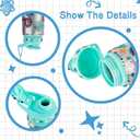 Graduation Gifts for Kids, Decorate Your Own Water Bottle for Girls, Graduation Crafts for Kids Ages 4-8, Birthday Gifts for 9 Year Old Girl, Graduation Party Favors Basket Stuffers for Girls, Ocean