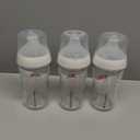 NUK Perfect Match Glass Natural + Anti-Colic Bottle, 8 oz, 3 Pack