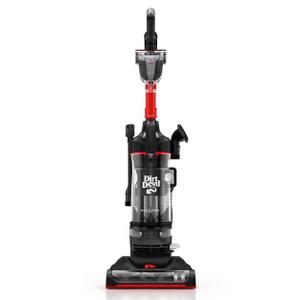 Dirt Devil Multi-Surface Rewind+ Upright Vacuum Red/Black - UD76800v: Bagless, Washable Filter, 25ft Cord, 1.5L Capacity