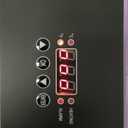 PlanetFlame Hat Press, Mini Hat Press Heat Machine for Caps Hats with 5.4" * 3.1" Curved Teflon Coated Heat Plate & Safety Base for Heat Transfer Vinyl, Sublimation and DIY Projects, Purple