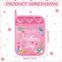 LemonRoad 12 Pcs Mother's Day Church Gifts Bulk Floral Pot Holders with Pocket Best Mom Ever Hot Pads Baking Supplies for Mom Mother's Day Church Appreciation Gifts Favors
