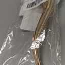 Minimalist Metal Hair Clip Barrette Large Long Alligator Hair Clips Pin Boho Silver Hair Barrettes S Shape Hair Clip Barrette Accessory for Women and Girl Headdress (Silver)