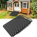 Shed Ramps for Riding Mower - 33.2" L x 24" W, Heavy-Duty Steel