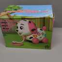 3-in-1 Musical Puppy Toys for 1 Year Old Girl Gift, Educational Baby Toy 6-12-18 Month, 1st Birthday Gift for 1 Year Old Girl Boy, First Bilingual Present for 7 8 9 10 Month Infant (Pink)