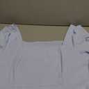 ANRABESS Womens 2026 Summer Casual Dress Square Neck Puff Sleeve Boho Beach Vacation Short Dress XL