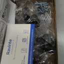 Ravinte 10 Pack Cabinet Knobs Black Kitchen Cabinet Knobs Round Dresser Drawer Pulls Closet Door Pulls 1-1/5 Inch