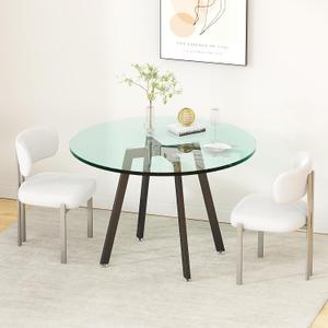 Coffee Table Legs 16 Inch, Heavy Duty Wrought Iron Base for Glass, Marble, and Wooden Table Tops, Home, Kitchen, and Office Desk Legs (Black)