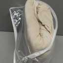 H.VERSAILTEX Recliner Chair Covers Velvet Recliner Cover 1 Piece Slip Covers for Sofas/Couches Washable Reclining Chair/Furniture Protector for Kids, Pets (Ivory, Large)