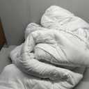 Mattress Topper Queen,Extra Thick Mattress Pad Cover for Back Pain,Cooling Mattress Protector with 8-21 Inch Deep Pocket,Overfilled Down Alternative Filling (White)