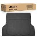 Nilight Rubber Cargo Mats for Cars Trucks SUVs, Universal Trim to fit for Most Vehicles, All Weather Protection Heavy Duty Cargo Liners