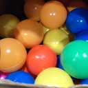 LANGXUN 50 100 200 400 Soft Plastic Ball Pit Balls for Kids, Gift for Baby Toddler Birthday Christmas, Ball Pit Play Tent, Baby Kiddie Pool Water Toys, Party Decoration, 2.2"