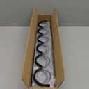 TONLEA 4 Tier Wine Rack - 3-in-1, Stackable, 24-Bottle Wine Storage Rack for Cabinet or Pantry (Dark Black, Version 3.0)