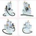 labwork Carburetor Carb with Air Filter Replacement for Yamaha PW80 Y-Zinger Dirt Bike 1983-2006