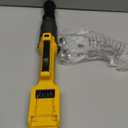 3/8" Cordless Ratchet Wrench, Compatible with DEWALT 20V MAX Battery, 74Ft-Lbs Brushless Motor Electric Ratchet with Variable Speed, 1/2" & 1/4" Adapters, 3" Extension Bar (Tool Only)