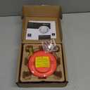 Kidde Smoke Detector, AA Battery Powered, LED Warning Light Indicators, 20SDR (1 Pack)