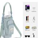 sportsnew Birthday Gifts for Women Personalized Initial Water Bottle Holder with Strap fits Most 40oz Tumbler with Handle Water Bottle Carrier Bag with Phone Pocket & Straw Topper Tumbler Accessories