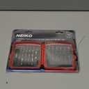 NEIKO 10059A Combination Drill and Tap Bit Set with Quick Change Adapter, 13 Piece, SAE (6-32NC to 1/4-20NC) and Metric Drill Bit Set (M3 to M10), Metric Tap Set