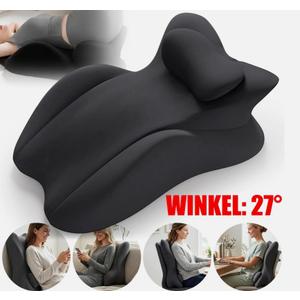 Ergonomic Memory Foam Wedge Pillow