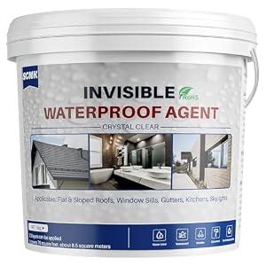 5000g Transparent Waterproof Coating Agent, SCNK Clear Waterproof Sealant, Repair Leaks Indoor and Outdoor Liquid Water Proof Sealant