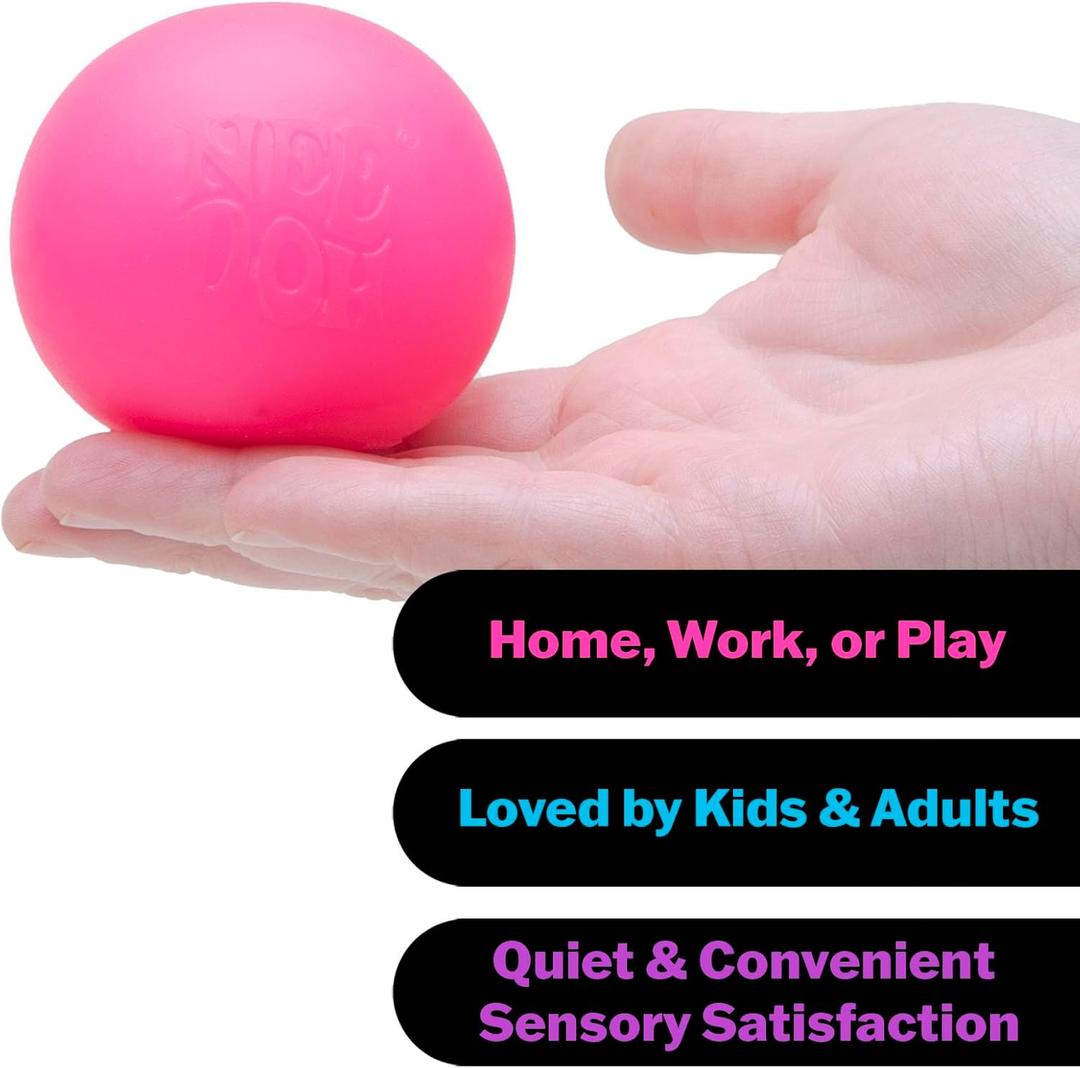 Schylling NeeDoh Original - Sensory Fidget Toy - Assorted Colors - Ages 3 to Adult , 1 Count ( Pack of 1)