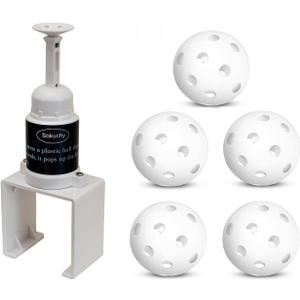 Big Ball Baseball Practice Popper, Pop Up Tee Balls to The Perfect Height for Batting Trainer, Batting Machine for Practicing Hitting Without a Pitcher