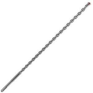 Concrete Drill Bit lengthening 1pcs 1/2" X 18"-16" Cross-Type Double Thread Carbide Material Suitable for Concrete, Brick, Cement Walls, Stone, Extra Long Hammer Drill Bits for Concrete