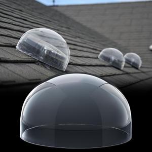14 x 14 x 7 Inch Skylight Replacement Dome, Polycarbonate Cover Only for Existing Skylight Base, UV Resistant Roof Dome, Not Full Rooflight
