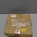 HOLKIE Caster Wheels 4 inch Total Locking Stem Casters, 3/8" -16 x 1 (Stem Diameter 3/8", Stem Length 1") Threaded Stem Casters Swivel Casters Set of 4 Heavy Duty Castors Black (Black-With Brake-4 pack)