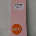 SEIKEA Hair Toppers for Women Real Human Hair, 10" Fluffy Natural Realistic 7x11CM Base Clip in Bangs with Wispy Bangs Hand-Tied Invisible Hairpieces for Thinning Hair Medium Brown