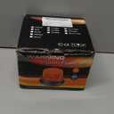 Amber Beacon Strobe Lights w/Magnetic Base, 12-24V Warning Safety Flashing Emergency Mini Light Bar for Trucks Vehicles Car