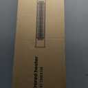 Outdoor Electric Infrared Patio Heater, 1500W, Wall-Mounted & Freestanding