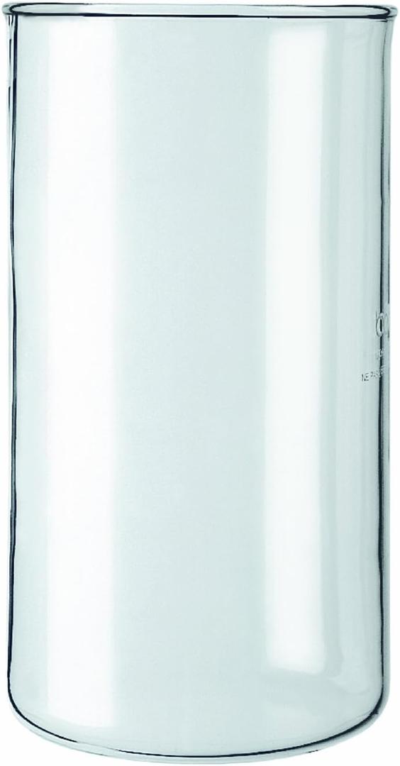 Bodum Chambord Locking Lid French Press Spoutless Spare Carafe, 12 Oz, Transparent (Clear)