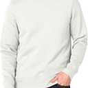 Amazon Essentials Men's Fleece Crewneck Sweatshirt (Medium, Light Grey)