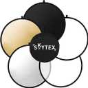 Skytex 32Inch/80CM 5in1 Portable Light Reflector with Bag,Silver/Gold/Translucent/White/Black Light Diffuser Studio Collapsible Reflectors Photography Accessories for Any Photography Situation