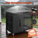 36 Inch Porch Shield Outdoor Prep Table Cover - Heavy Duty Waterproof Cover | Unity Small Portable Table Compatible with Storage Cabinet, Three-Shelf Movable Food Prep and Work Car - 36"L x 24"W x 35"H