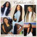 Vustbeauty 9 Packs Boho Box Braids Crochet Hair 24 Inch Goddess Box Braids Crochet Hair With Curly Ends Synthetic Bohemian Braids Hair Extension For Women (24inch, 1b)