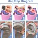 6Pcs Adhesive Strips Compatible with Owala Freesip Sway Tumbler 30oz 40oz Water Bottles, Silicone Seal & Ring Set, Leak-Proof Stopper Insert and Cap Seal Replacement Accessories