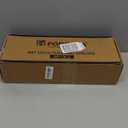 Forbena White Floating Shelves for Bathroom Organizer Over Toilet, Bathroom Shelves Wall Mounted with Towel Rack, Corner Wall Shelf for Bedroom Decor Kitchen Storage (White-Dark Grey, Set of 2)