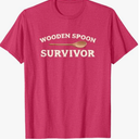 Wooden Spoon Survivor T-Shirt, Medium