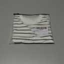 SOLY HUX Toddler Girl's Striped Print Short Sleeve Tee Shirts Heart Crewneck Cute Summer Tops (White)