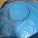 Spinning Chair for Autistic Kids - Sensory Swivel Seat with 220 lbs Weight Capacity & Non-Slip Base, Improves Balance & Coordination, Sit and Spin Sensory Toy for ADHD/Autism, Ages 3+ (Blue), 20 inches x 21.6 inches x 11 inches