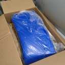 Trampoline Safety Pad 12FT 14FT Replacement Pad Safety Spring Cover, Waterproof Accessory, Round, Blue (Mat Only)