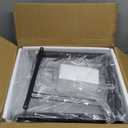 Bar Cart,Home Bar Serving Cart with Storage Shelves, 2 Tier Rolling Beverage Cart with Wheels, Modern Wine Cart with Wine Rack and Glass Holder for Kitchen, Living Room,Dinning Room,Black