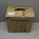 Cold Therapy Machine w/Timer, Compact and Portable Ice Machine for Knee After Surgery, Knee Replacement Recovery System, Cryotherapy Pain Relief w/Compression Pad for Shoulder, Hip and Ankle