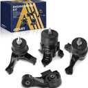 AISIN AFTERMARKET EMTT-20596 4Pcs Engine Motor & Auto Transmission Mount
