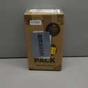 100-Piece (50-Pack) 24 OZ Meal Prep Containers Reusable with Lids, Sturdy Leakproof & Food Safe, Microwave, Freezer, Dishwasher Safe To Go Food Containers, Plastic Take Out Containers, Black