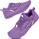Hike Barefoot Shoes Women, Wide Toe Box Zero Drop Grounded Footwear, Minimalist Cross-Trainer Sneakers for Hiking, Running, Water Sports & Traveling, 6-6.5