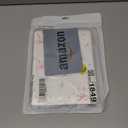 Lovmooful Compatible for iPad 5/6 (9.7-Inch,2018/2017 Model,6th/5th Generation) Case with Pencil Holder Cute Bowknot Ribbon Bow with Flower Floral Design Soft TPU Trifold Stand Protective-White&Pink