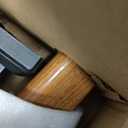 Outdoor Stair Handrail Kit, Indoor Iron Wood Grain Hand Railing, Fits 1-3 Steps